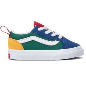 Baby Vans Old Skool Infant Size 1 Crib Shoes Sneakers Yacht Club Color Block